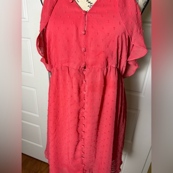 NWT For Love & Lemons Tarta Tank Dress in Flamingo - Picture 9 of 13